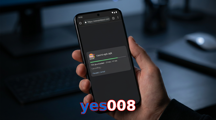 Main screen of Yes008 apk page for PK players